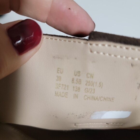 NEW Stuart Weitzman Montana Slouch Suede Boots Womens 8.5 Chocolate Brown Boho - Picture 7 of 10